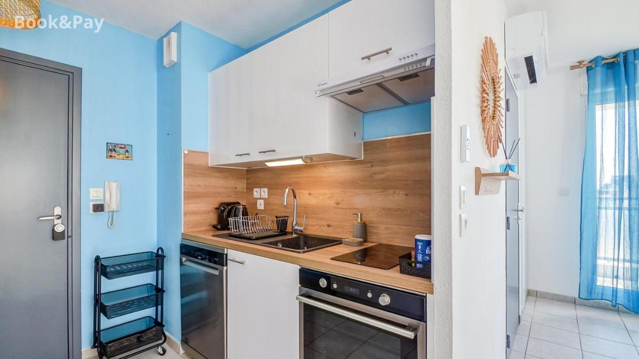 Les Alouettes Studio Avec Terrasse, Garage Et Piscine La Ciotat Buitenkant foto