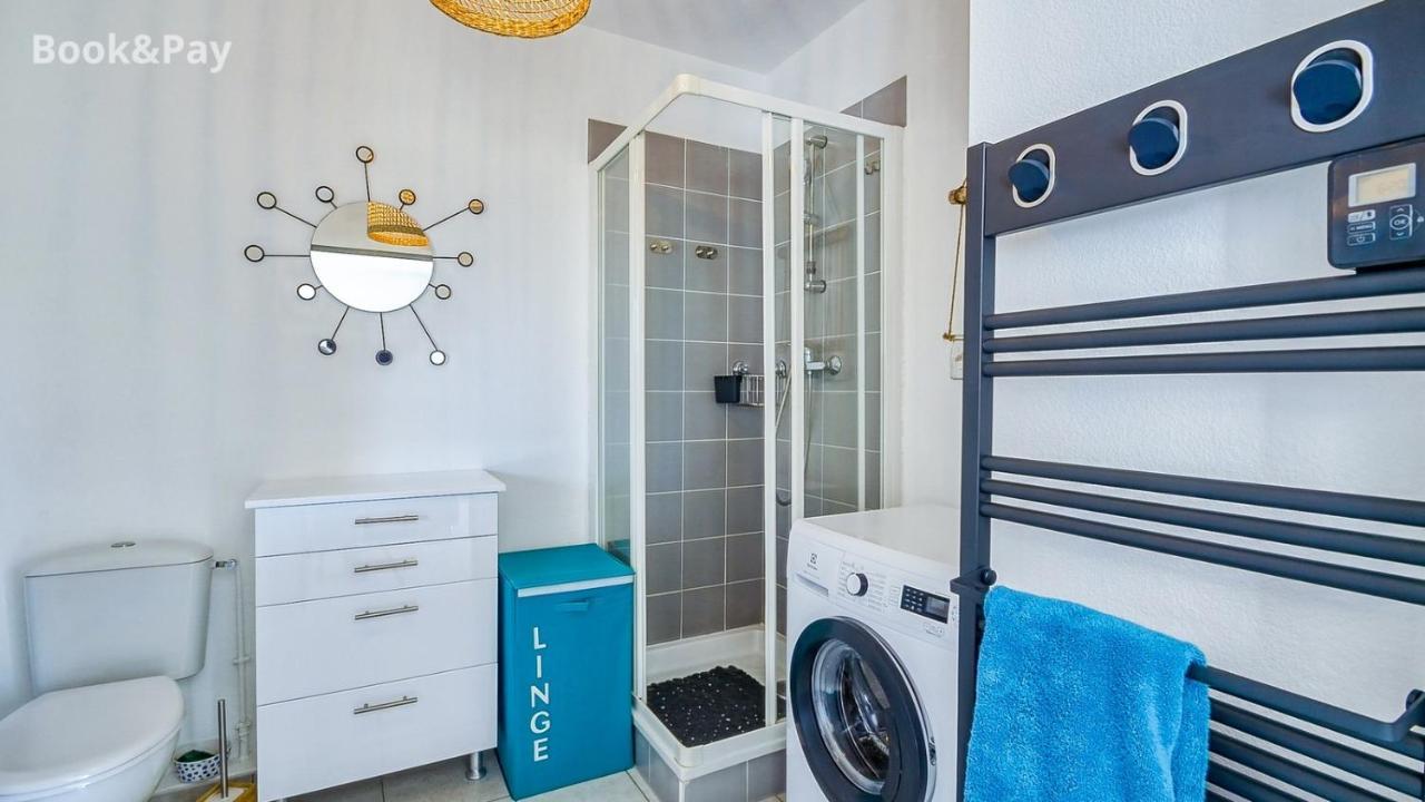 Les Alouettes Studio Avec Terrasse, Garage Et Piscine La Ciotat Buitenkant foto