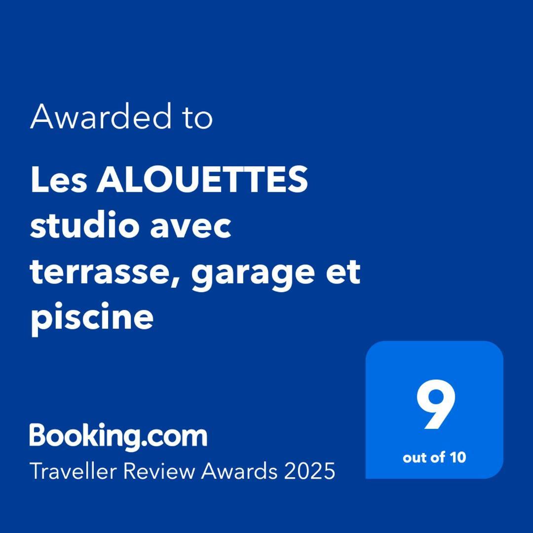 Les Alouettes Studio Avec Terrasse, Garage Et Piscine La Ciotat Buitenkant foto